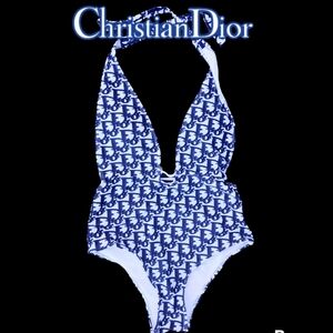 Christian DIOR Lowcut Swimsuit Vintage 2002 NWT